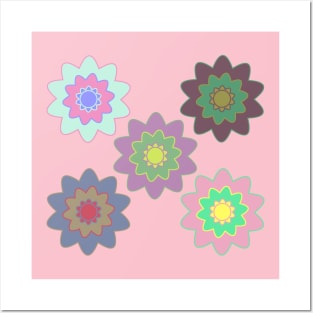 Flower power Posters and Art